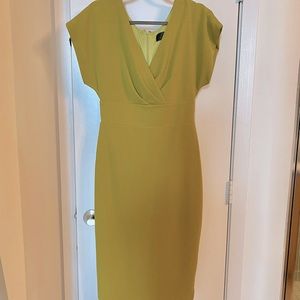 Chartreuse Dress for Work or Party